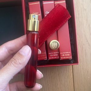 **SOLD ON EBAY** Authentic Cartier Parfum Travel Set